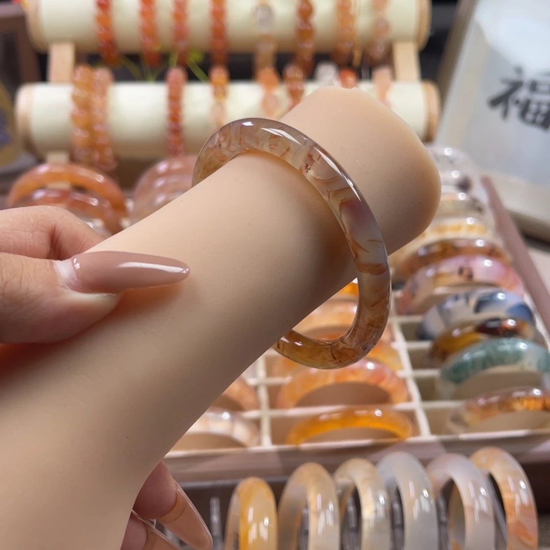 手镯玛瑙/玉髓合金58.4