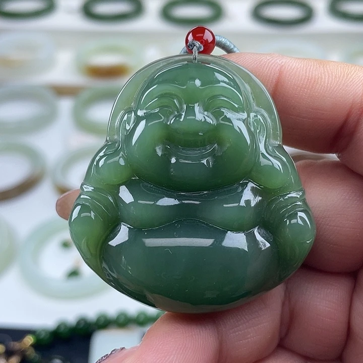 和田玉（碧玉）未镶嵌颈饰