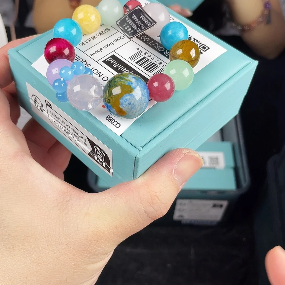 手链水晶银S925镶嵌