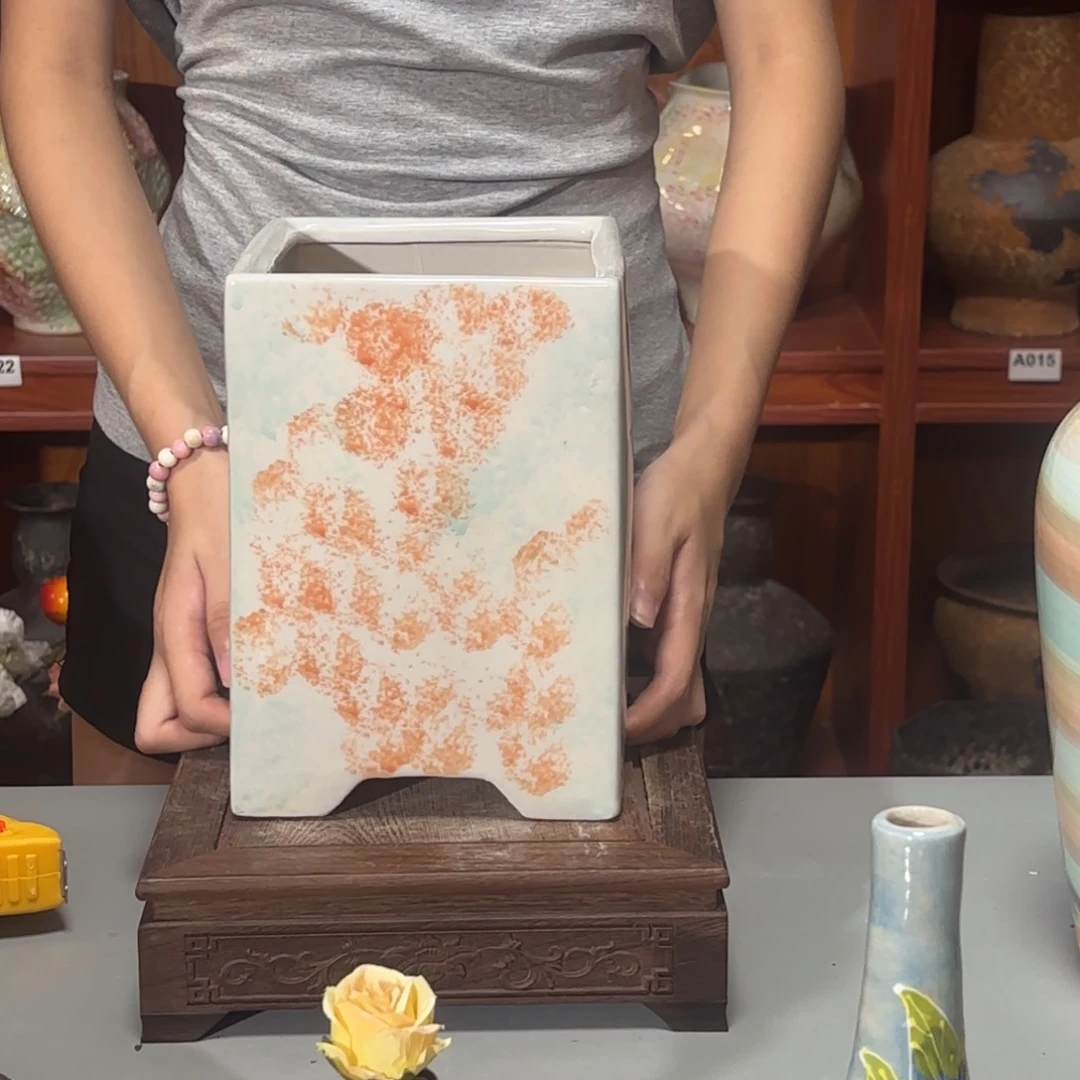 景德镇瑞峰陶瓷花瓶高度20口径14