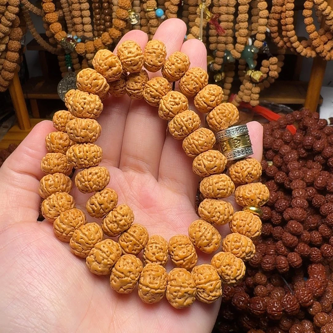 金刚菩提吊坠12六瓣双圈