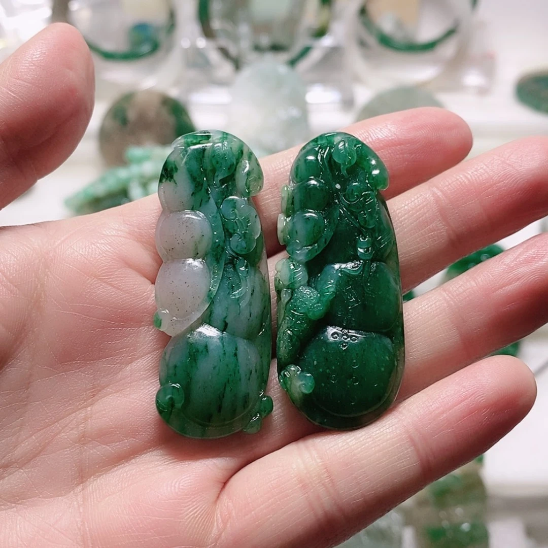 【闪购商品】未镶嵌独山玉挂件四****然