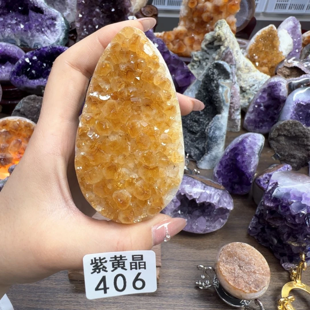 水晶摆件未镶嵌水晶小*406