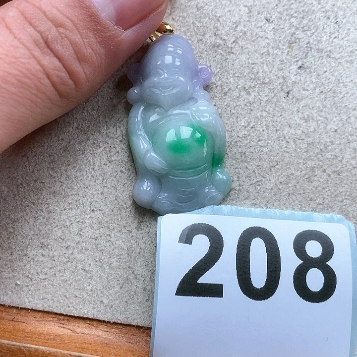 翡翠颈饰未镶嵌吊坠