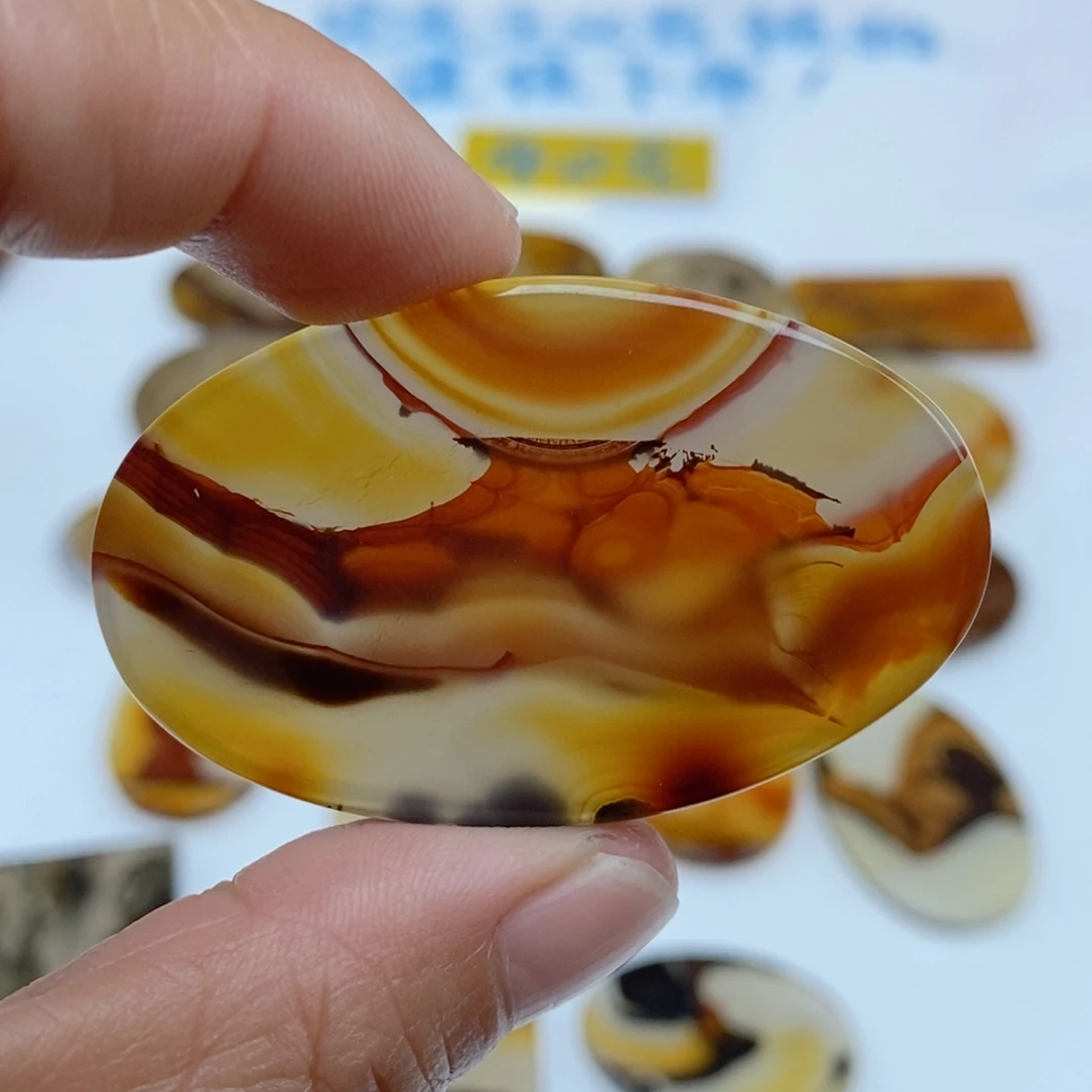 玛瑙/玉髓未镶嵌珠宝半成品