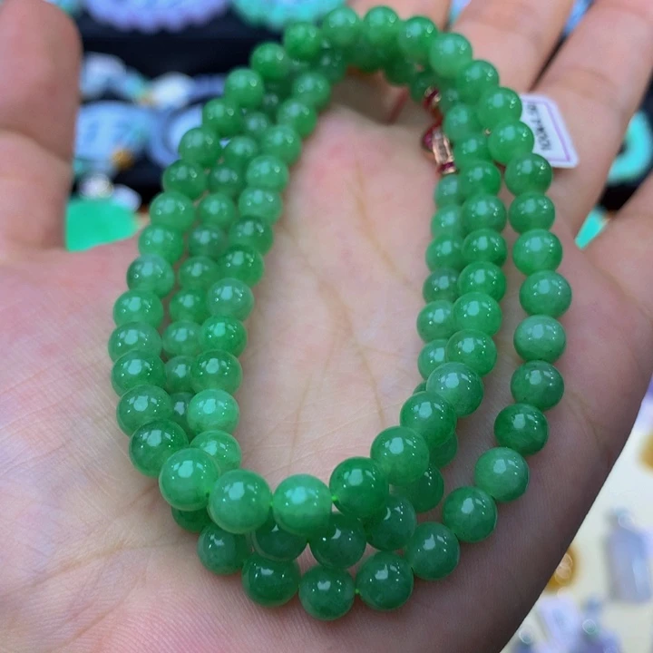 翡翠未镶嵌手链翡翠