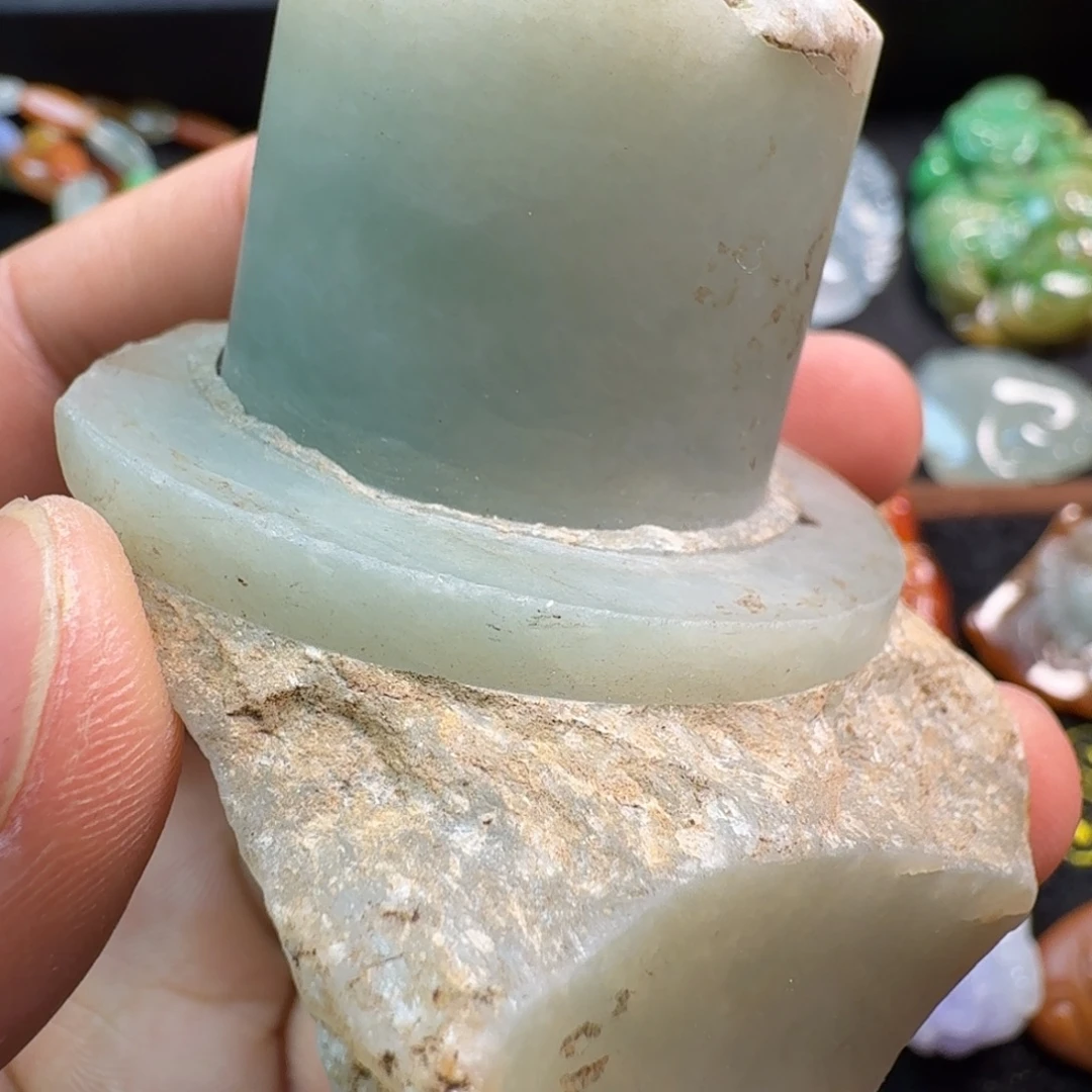 锋***未镶嵌定制翡翠翡翠