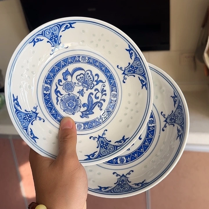 碗景德镇高温细白瓷餐具瑕疵