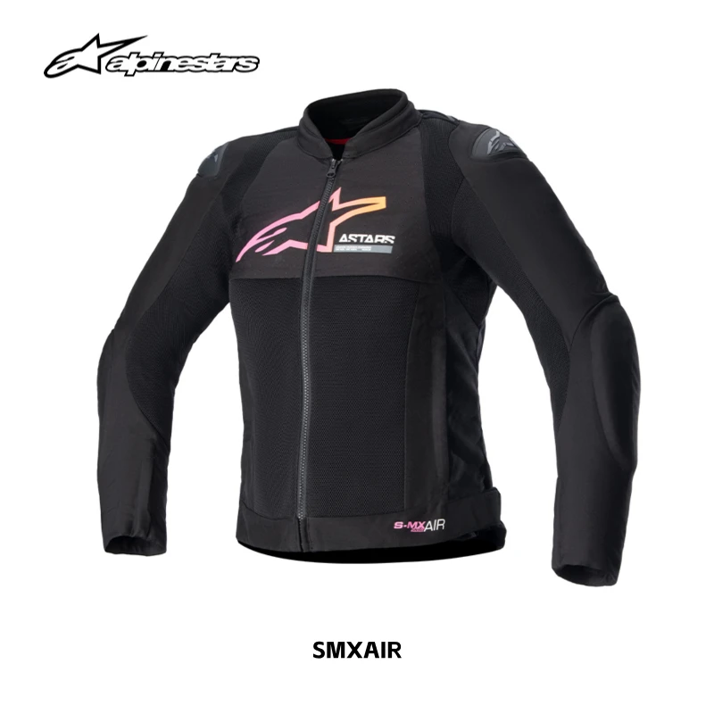 A星春夏季骑行服机车女士SMXAIR网眼服防摔防风春季防护舒适运动