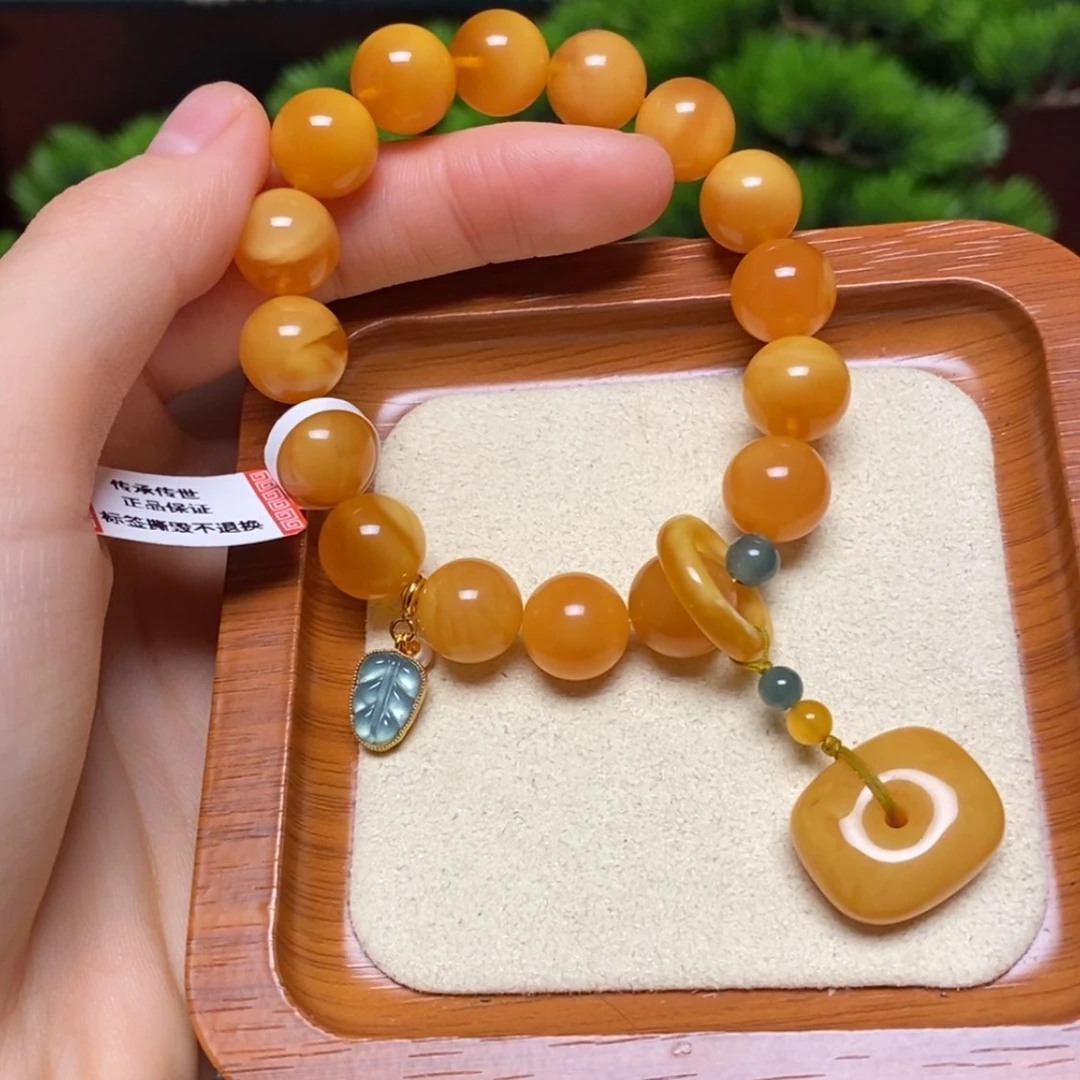 【闪购商品】手链蜜蜡未镶嵌手串