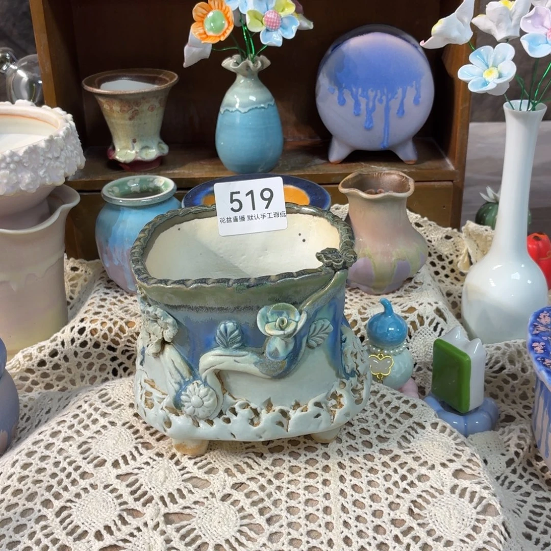 景德镇陶瓷花盆 花盆