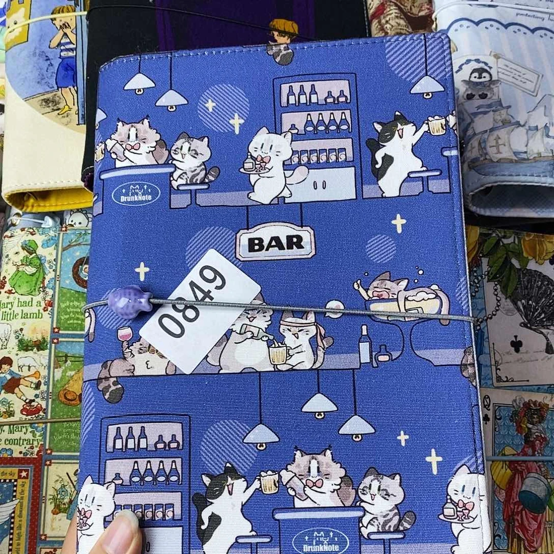 织绣A5 活页不加纸0849