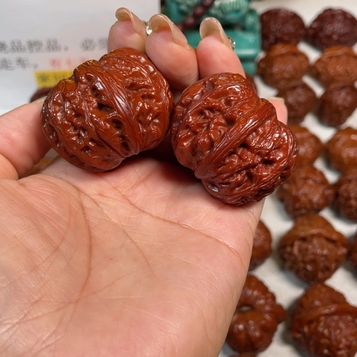 低***'吊坠文玩核桃元宝11LXP#00#