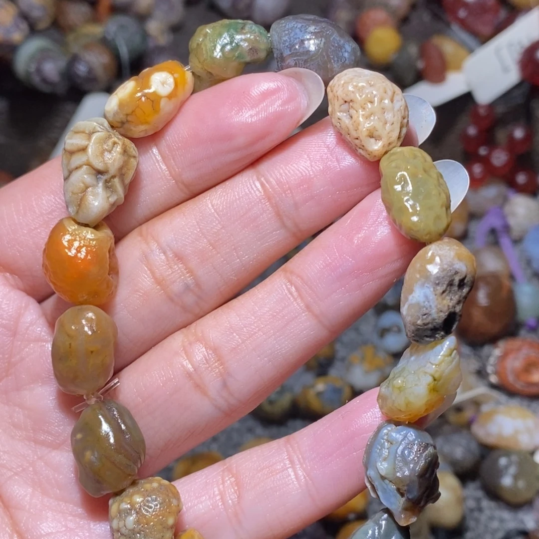 玛瑙/玉髓未镶嵌珠宝半成品