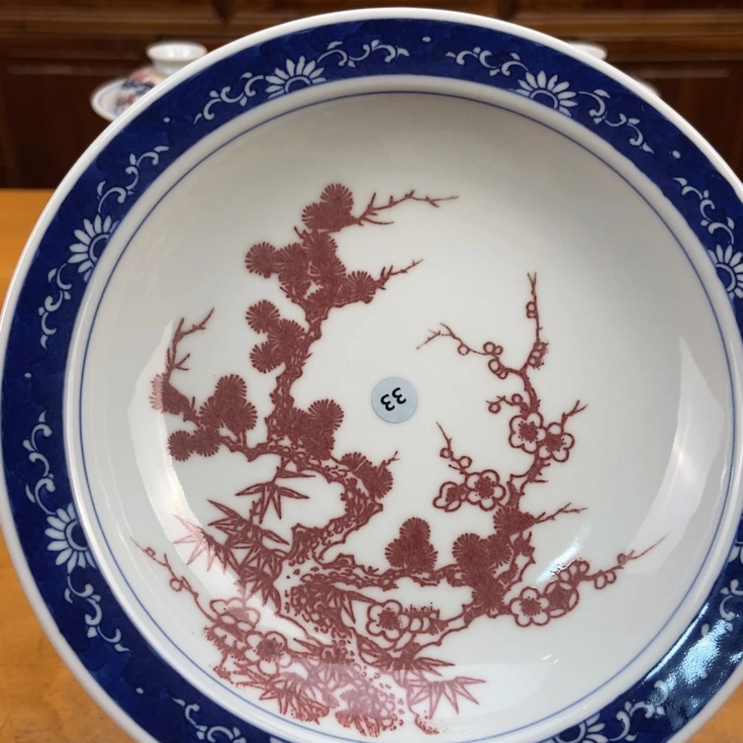 手绘现代茶具非古董