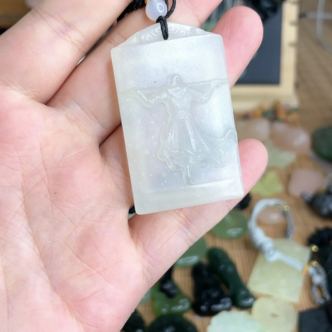 【闪购商品】岫玉未镶嵌颈饰