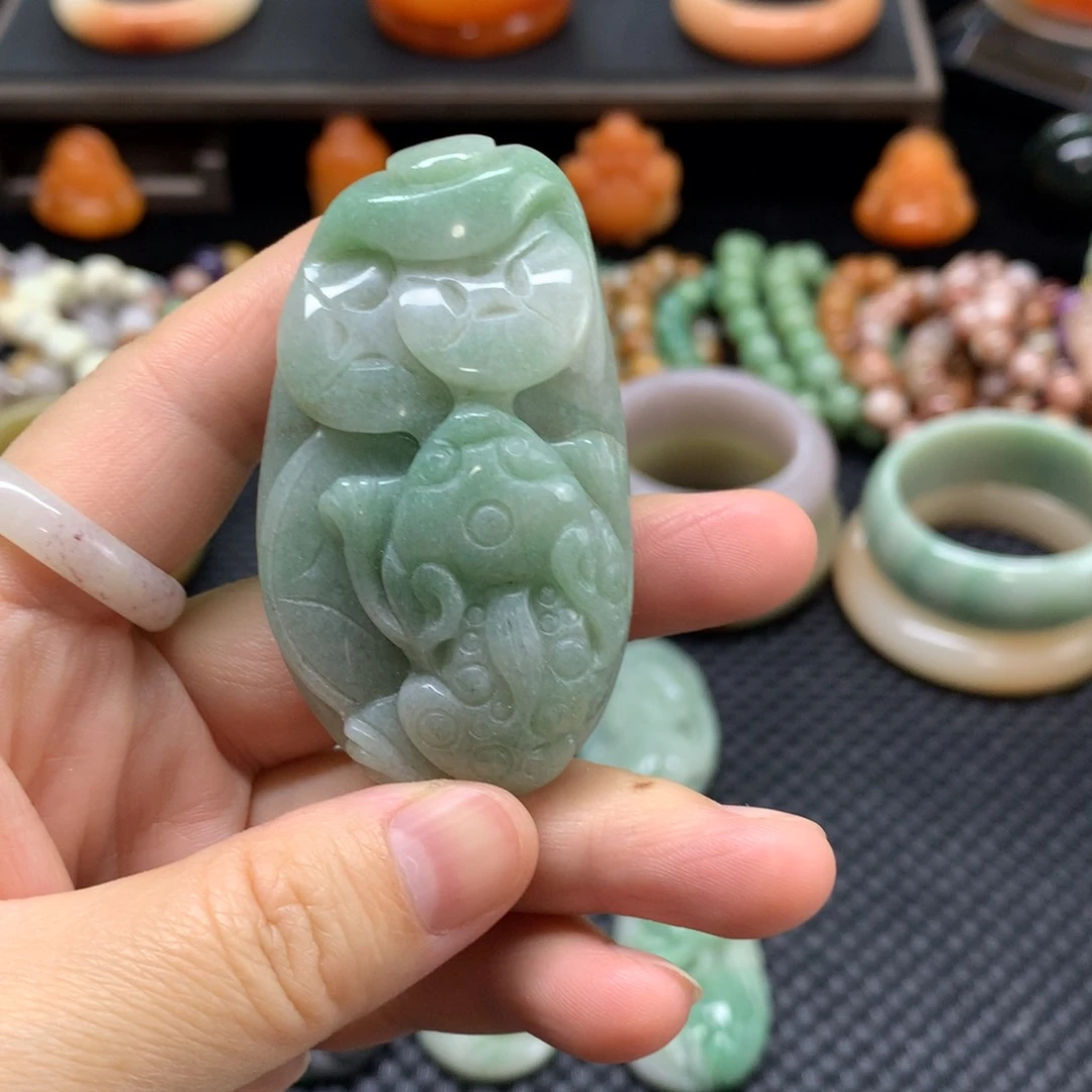 吊坠石英质玉未镶嵌