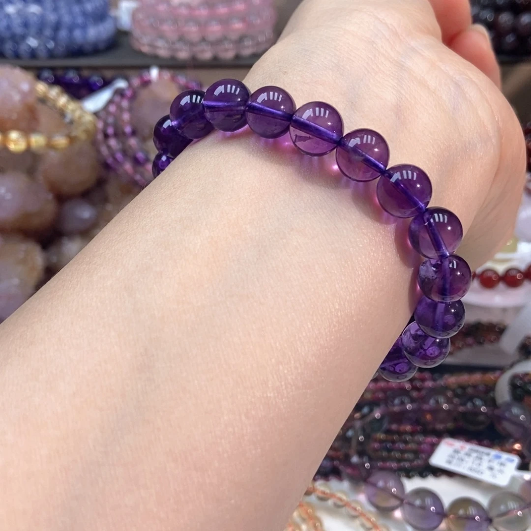 水晶手链未镶嵌水晶9.5