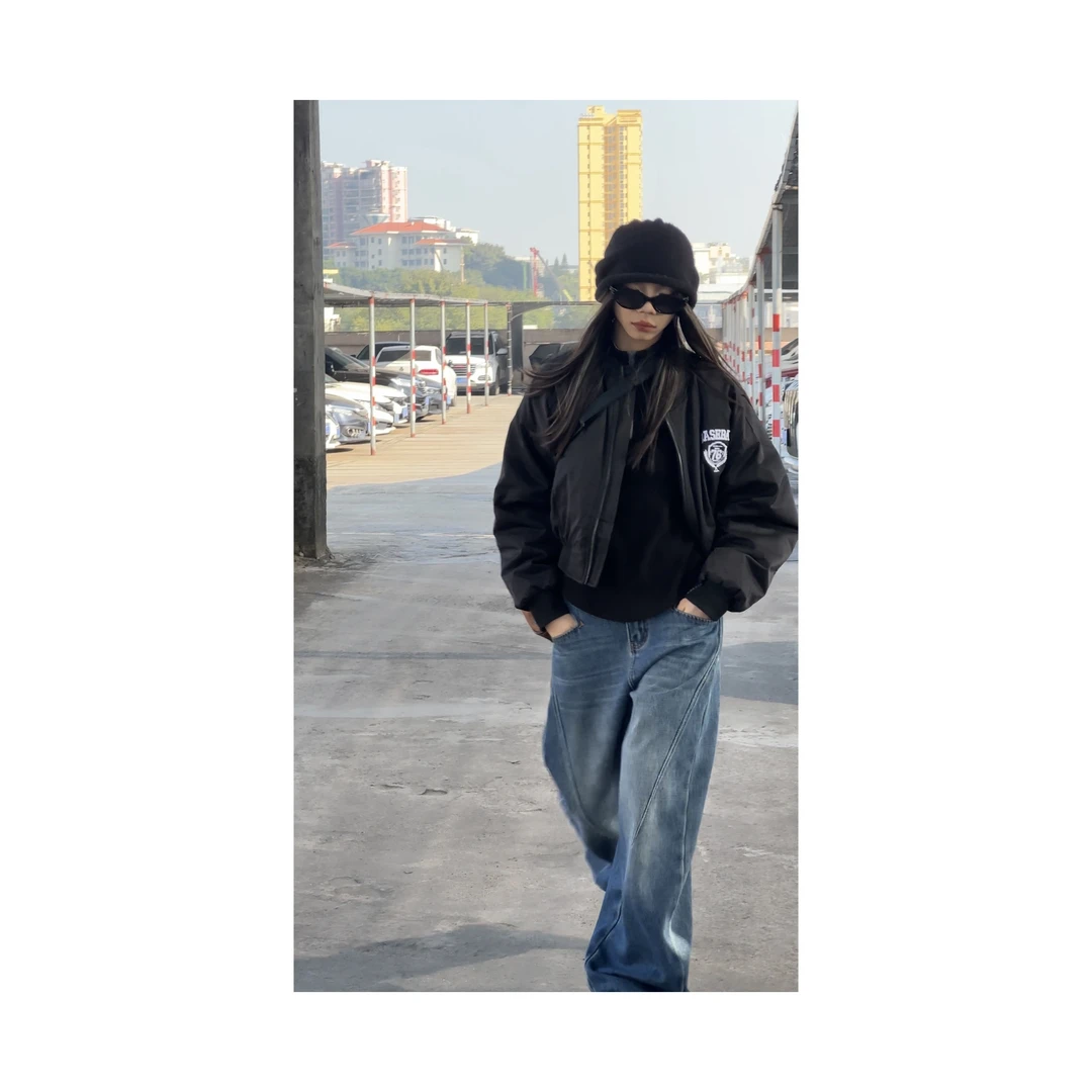 JOJO【棒球棉服】棒球服棉服美式