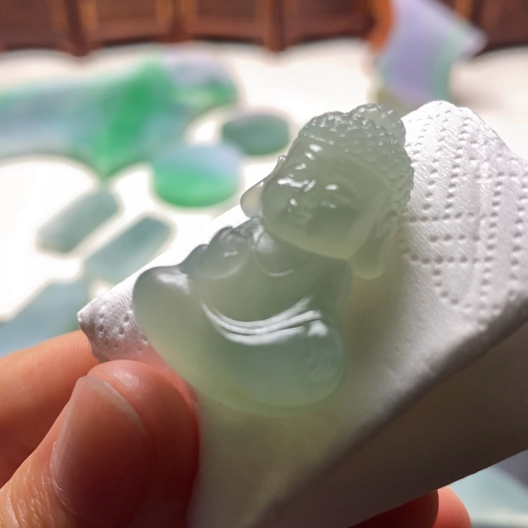 定制翡翠未镶嵌天然缅甸翡翠A货