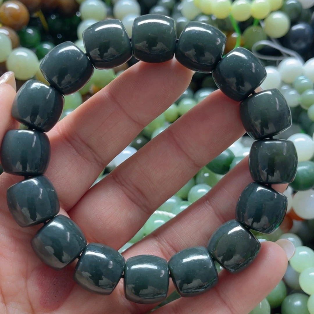 和田玉手链未镶嵌