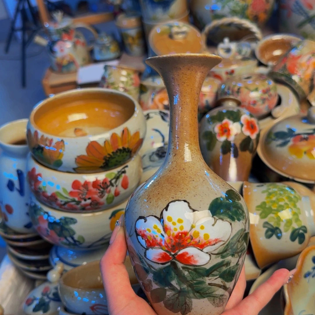 瓷片景德镇陶瓷手工手绘