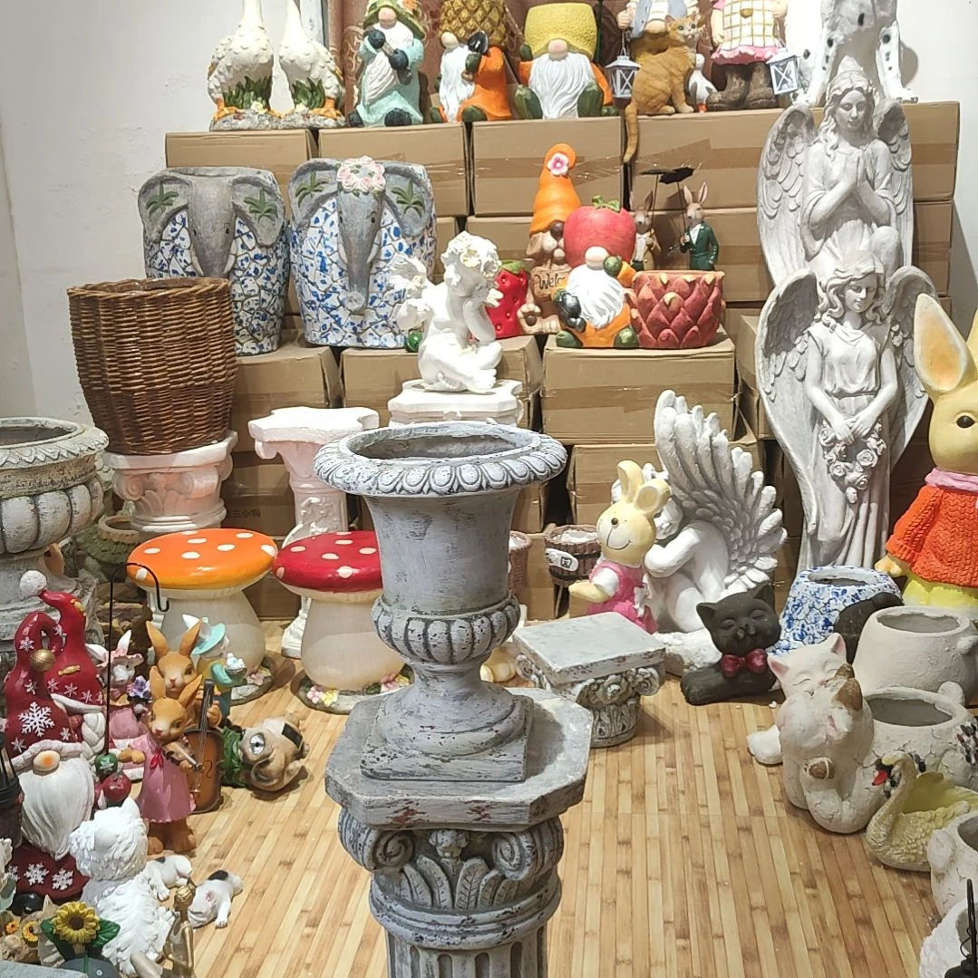 合成树脂氧化镁复古小号罗马柱