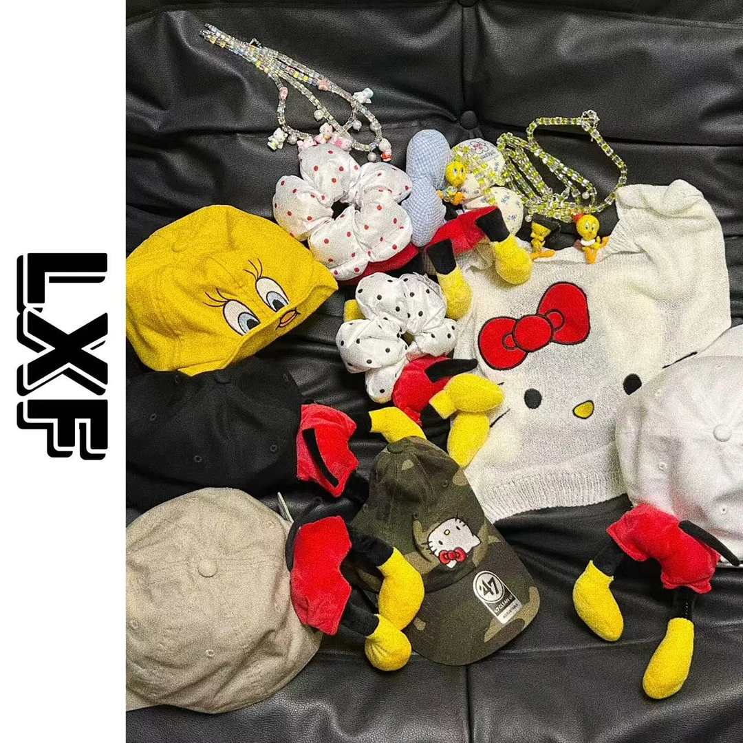 LXF【包包】 趣味卡通稀奇古怪ins潮流配饰