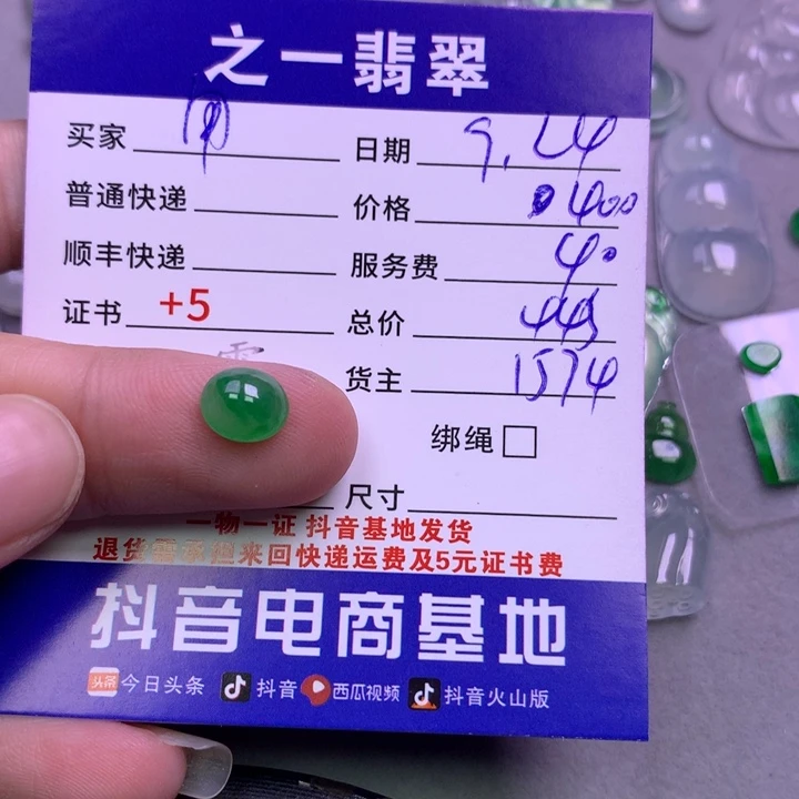 颈饰未镶嵌翡翠用***6