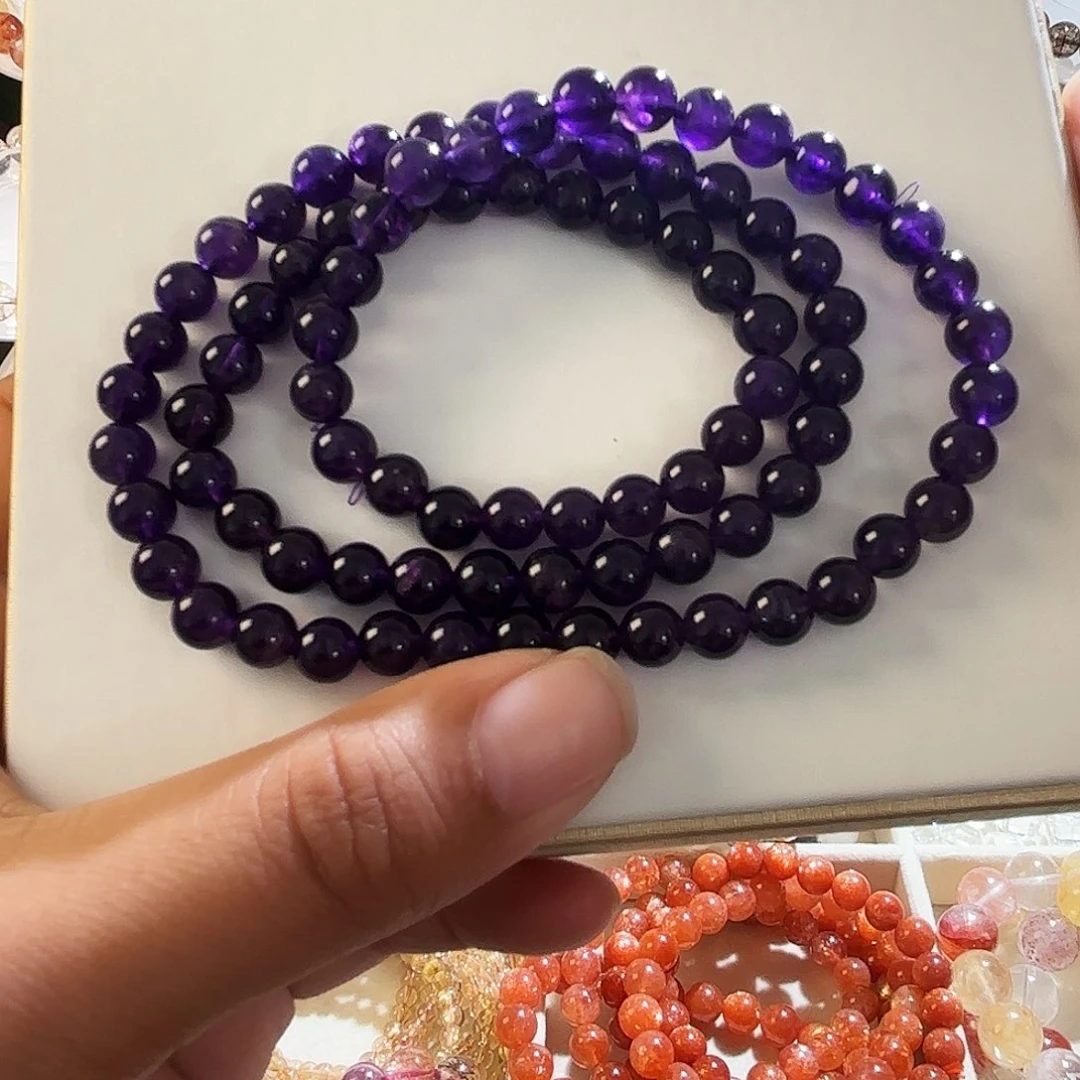 未镶嵌手链水晶手串