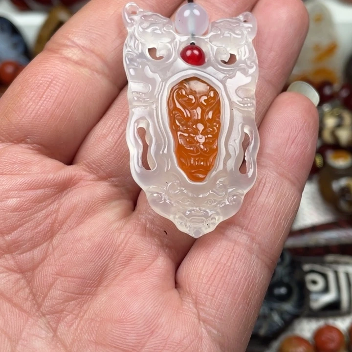 玛瑙/玉髓未镶嵌颈饰