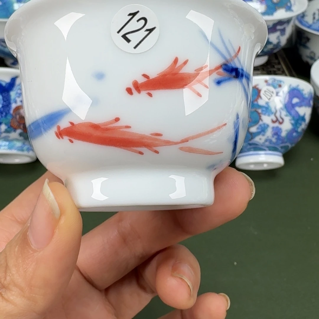 沙沙手工手绘茶具121