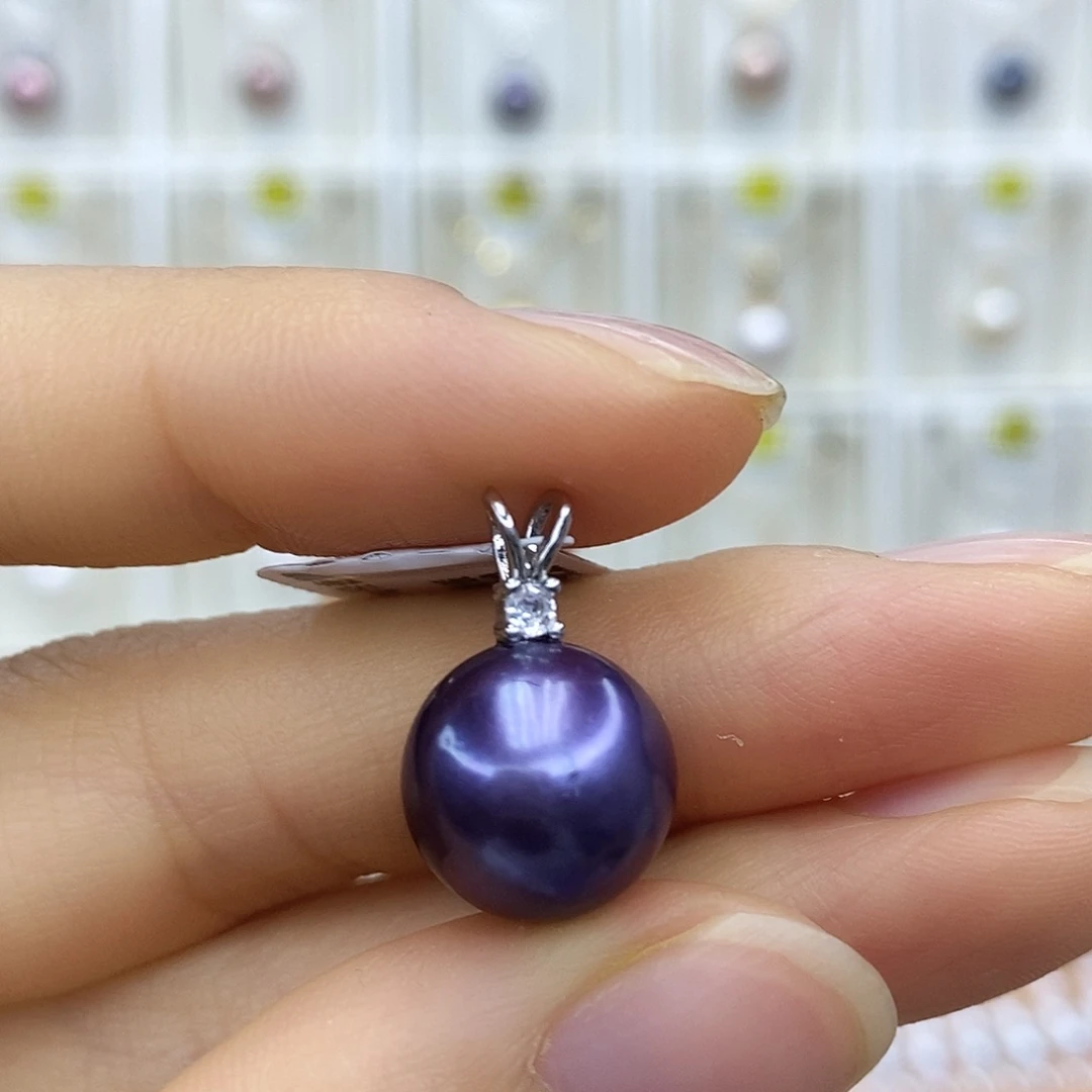 淡水珍珠未镶嵌吊坠(赠链)