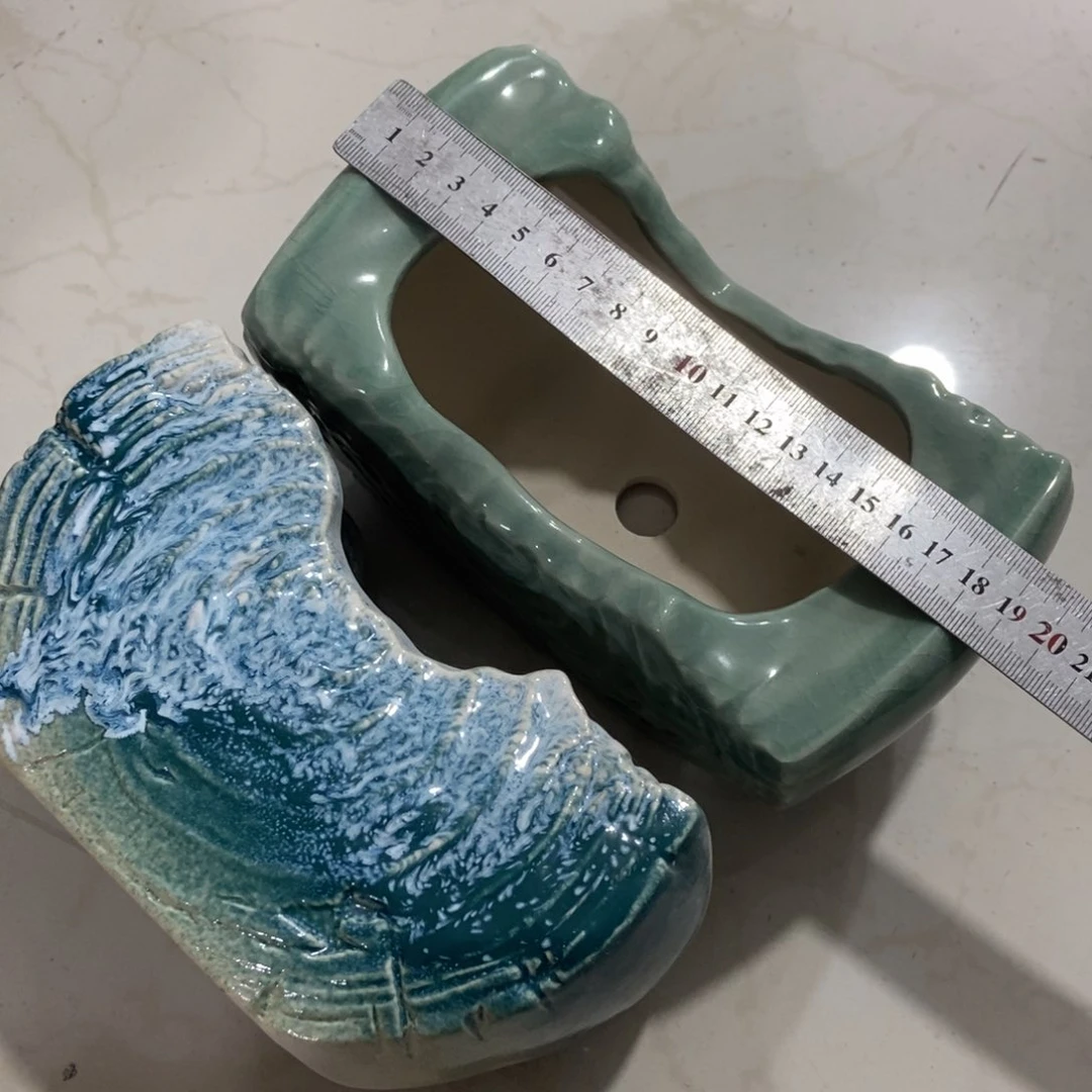 红陶微瑕高温陶瓷花盆