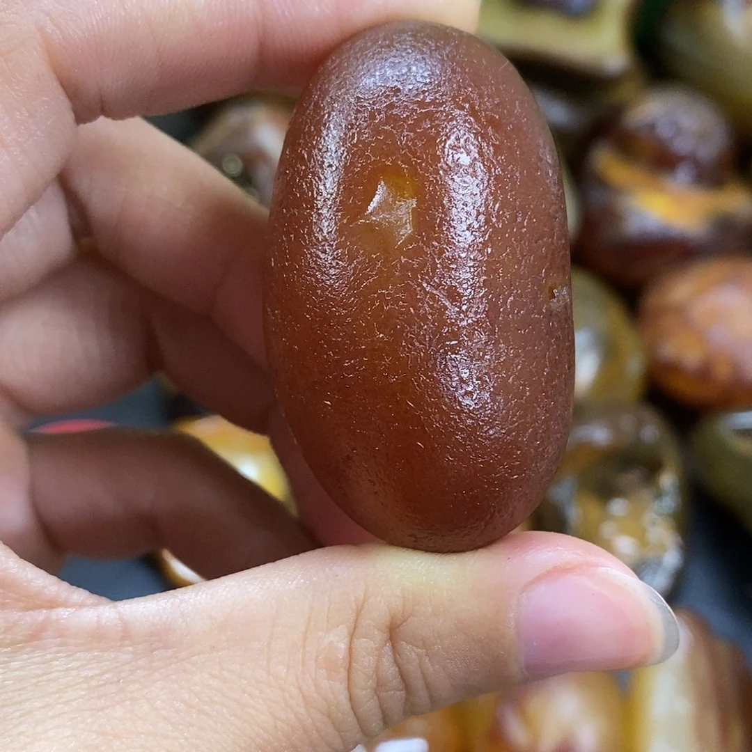 玛瑙/玉髓未镶嵌手把件