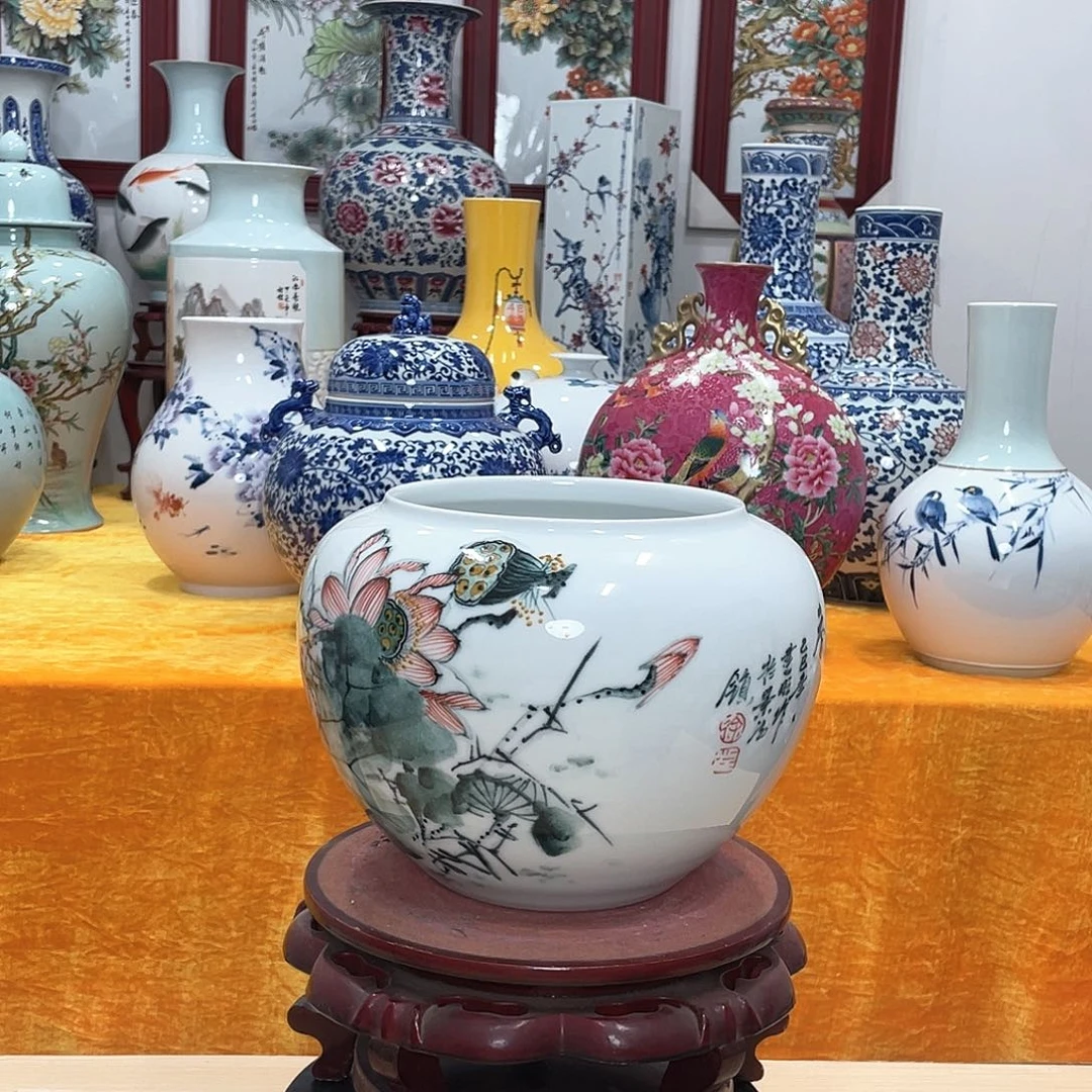 y***m摆件陶景德镇的陶瓷