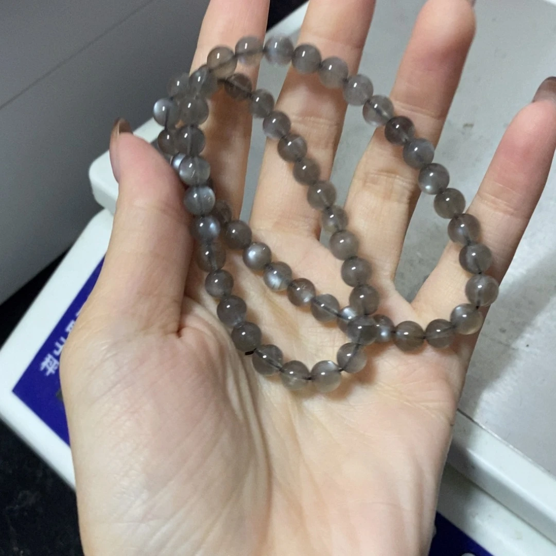 水晶手串未镶嵌6.8咪