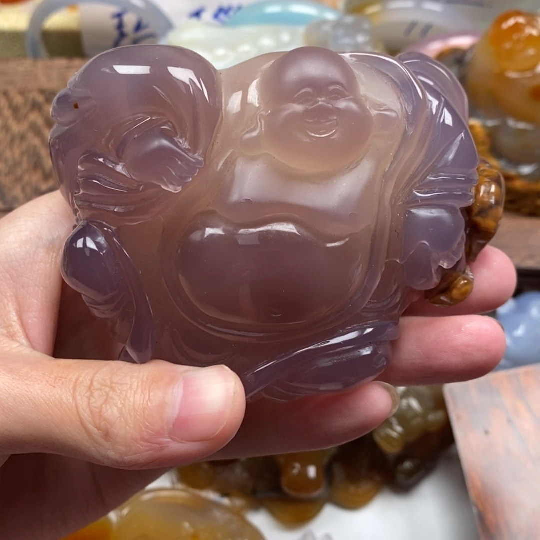 俞***漱玛瑙/玉髓未镶嵌颈饰