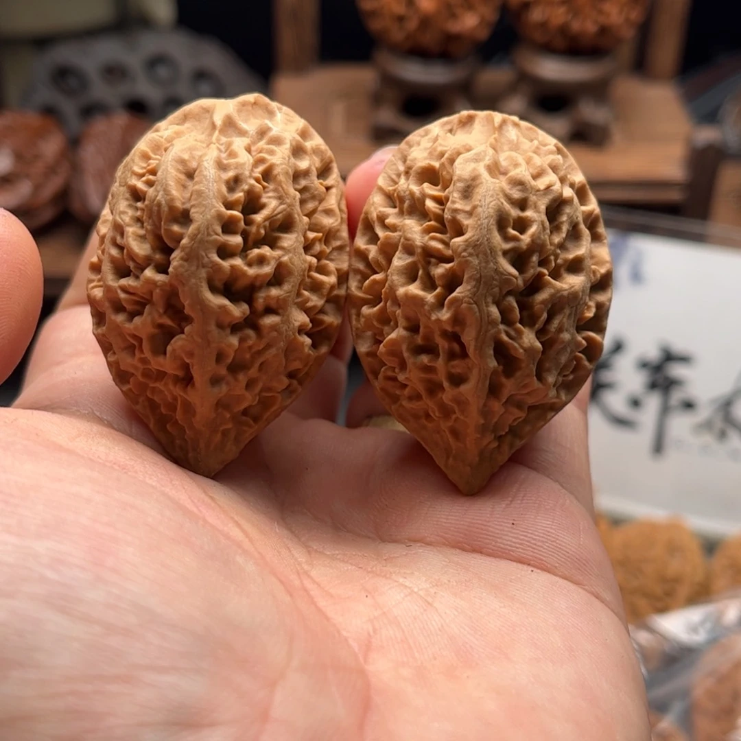 文玩核桃把件楸大胖98