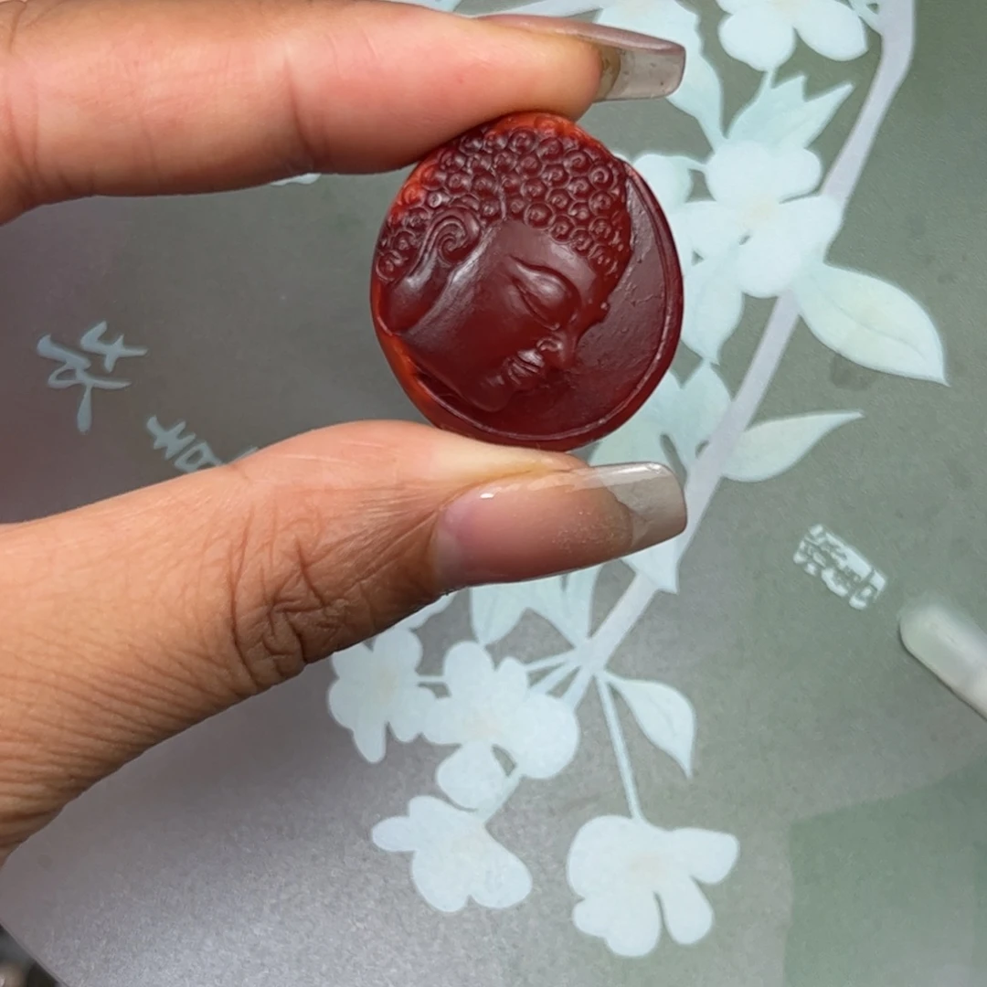 未镶嵌吊坠南红玛瑙