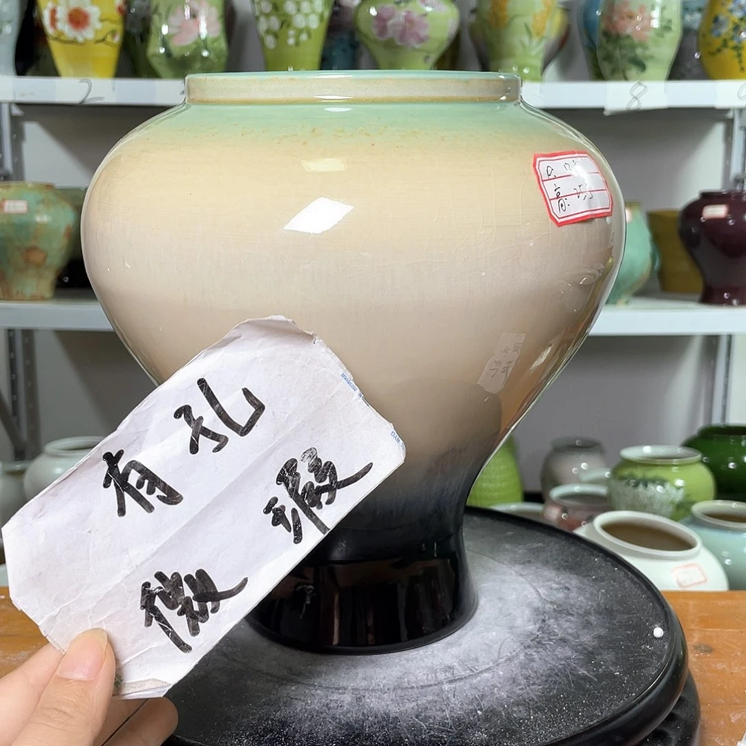 景德镇陶瓷花盆花器微瑕369