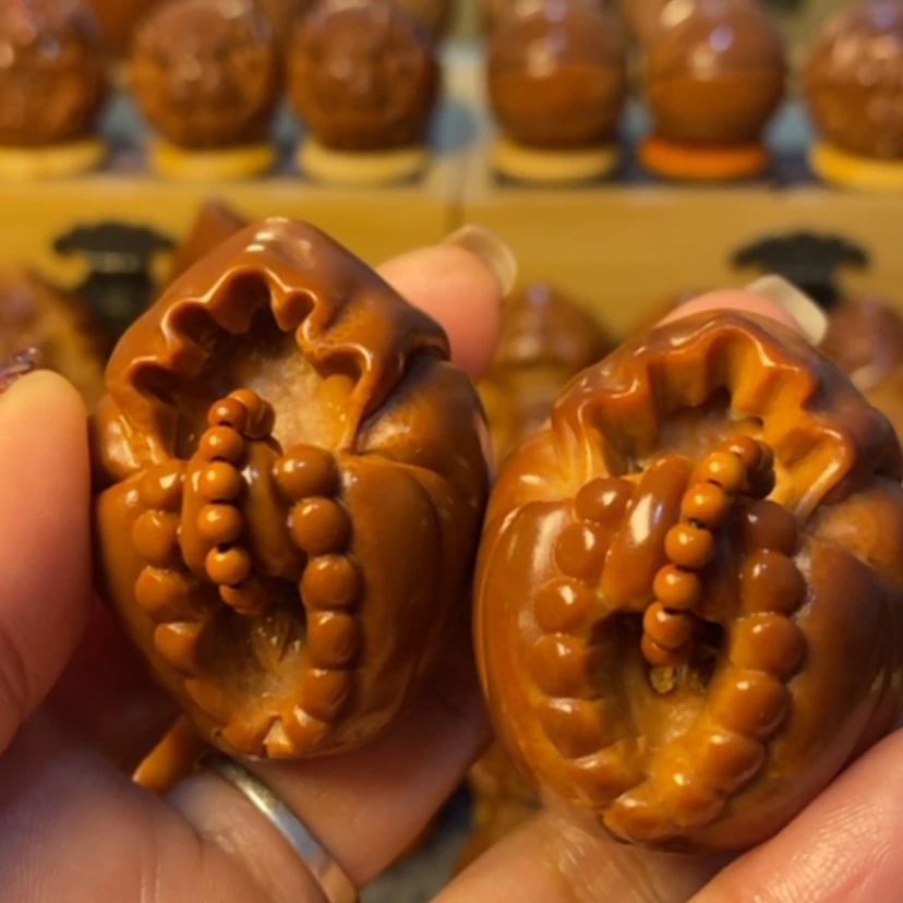 【闪购商品】橄榄核手串/手链一****箭精品核雕