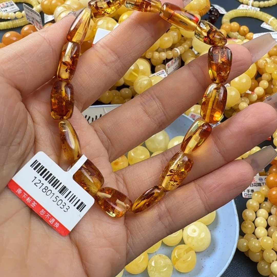 琥珀未镶嵌珠宝奇石