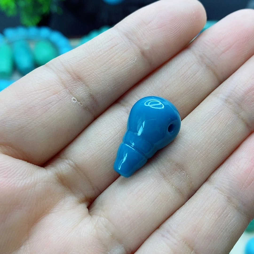 卡11mm三通蓝绿色一颗