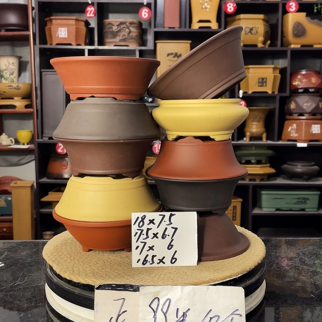 D-盆尚好紫砂花盆