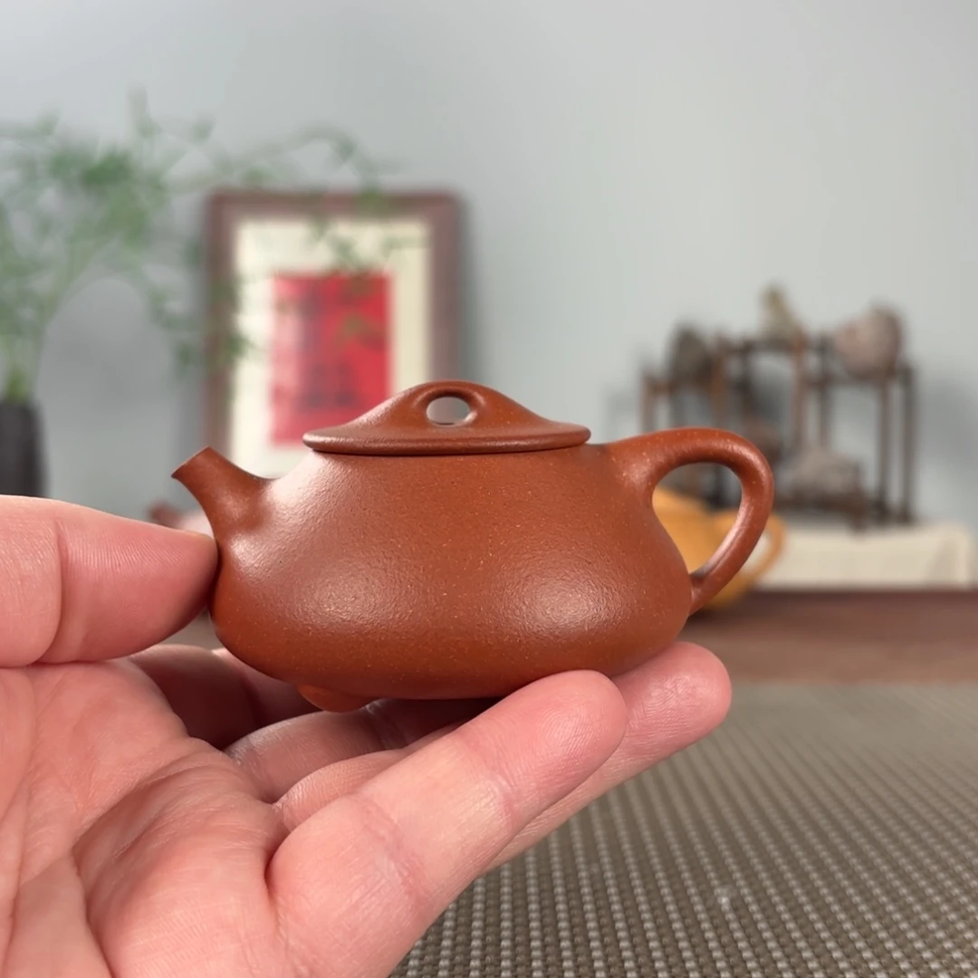 紫砂茶壶黄龙山原矿紫砂壶110