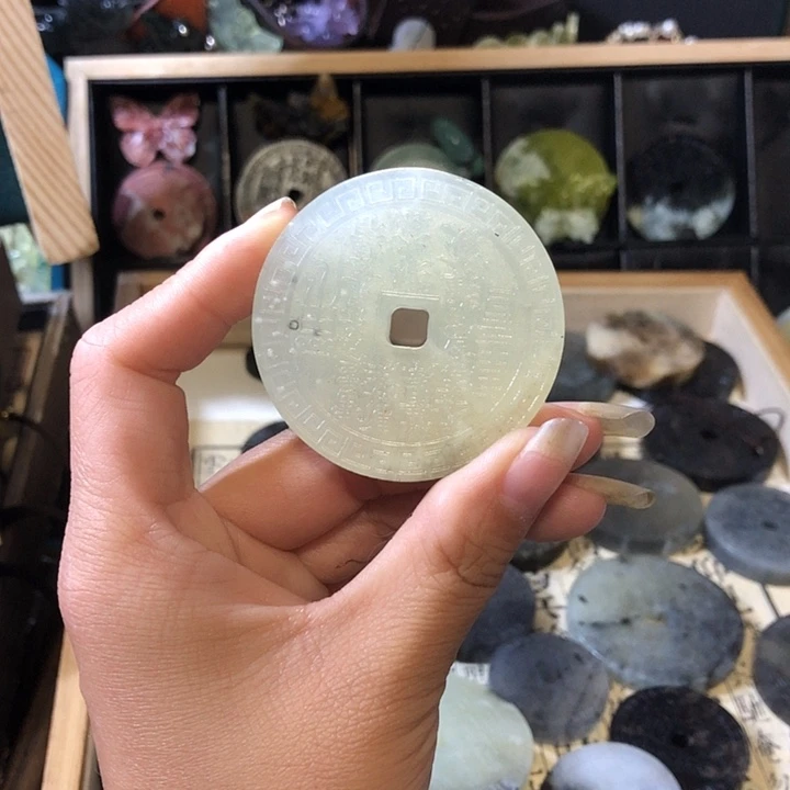 岫玉未镶嵌岫玉挂件