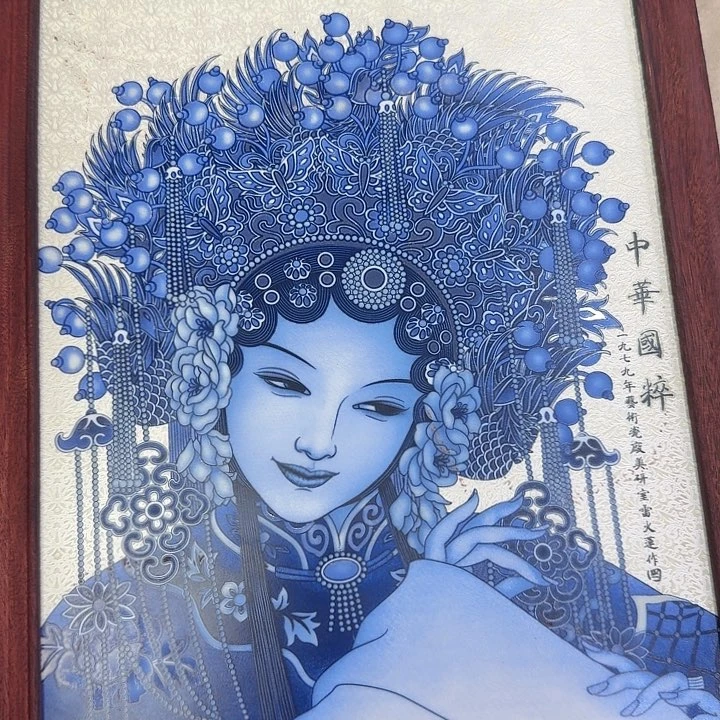 摆件瓷板画瓷板画