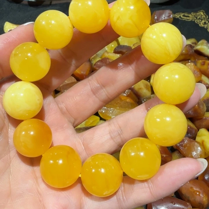 定制琥珀未镶嵌蜜蜡