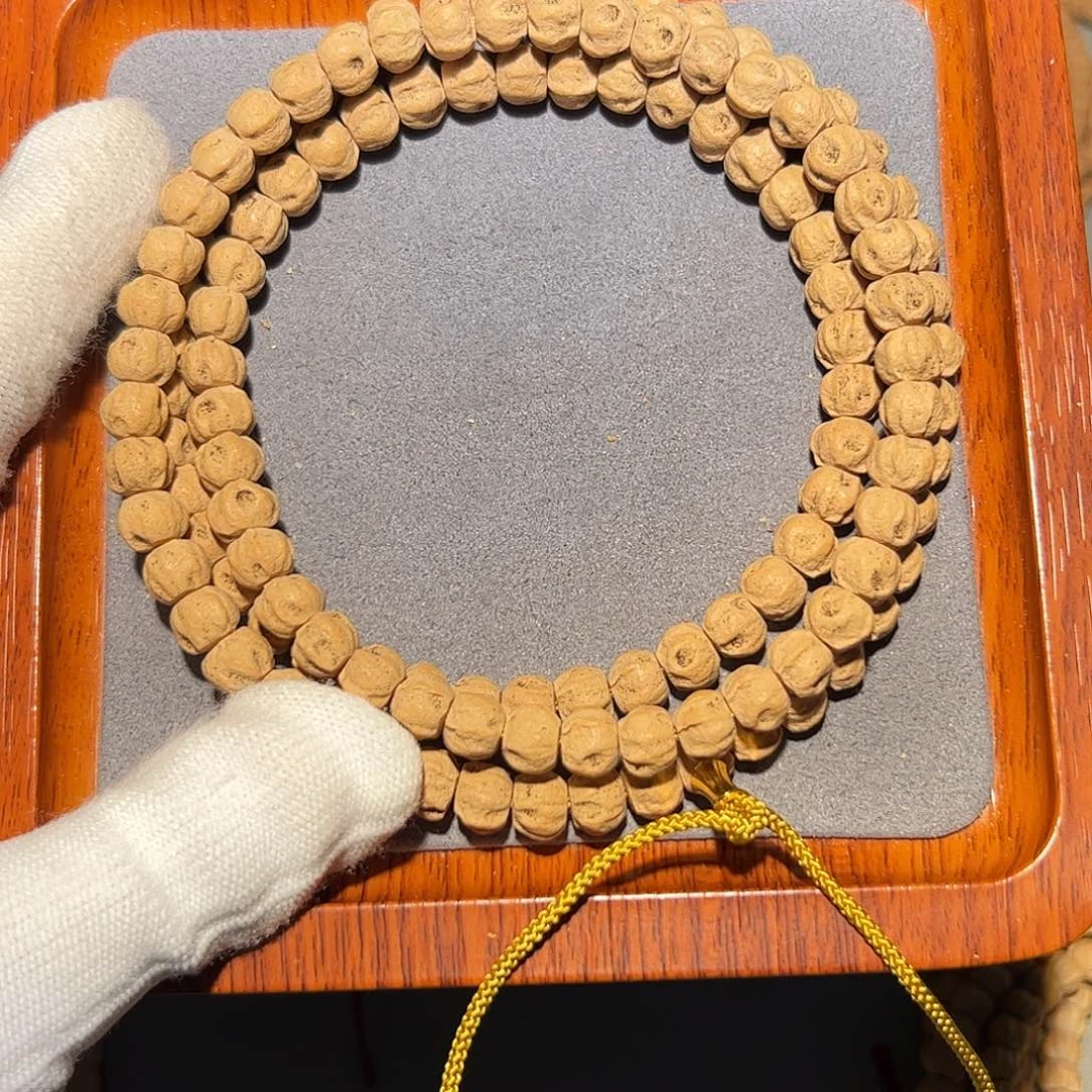 柏香籽/百香籽手串深**光油皮莲花鬼8+